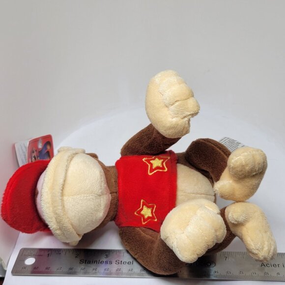 New Diddy Kong SUPER MARIO BROS. 7 inch Sit Plush Official San-Ei 1587 Plushie - Picture 10 of 15
